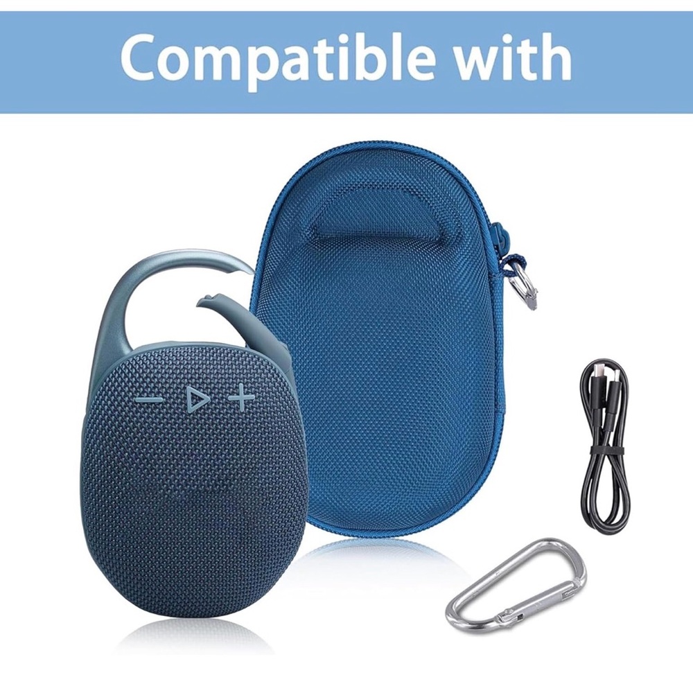 Adada Travel Case for JBL Compact Blue Bluetooth Speaker - Picture 5 of 5